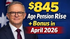 $845 Age Pension Rise in April 2026: What Australian Pensioners Need to Know